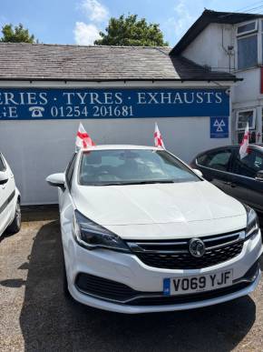 VAUXHALL ASTRA at Station Garage Blackburn